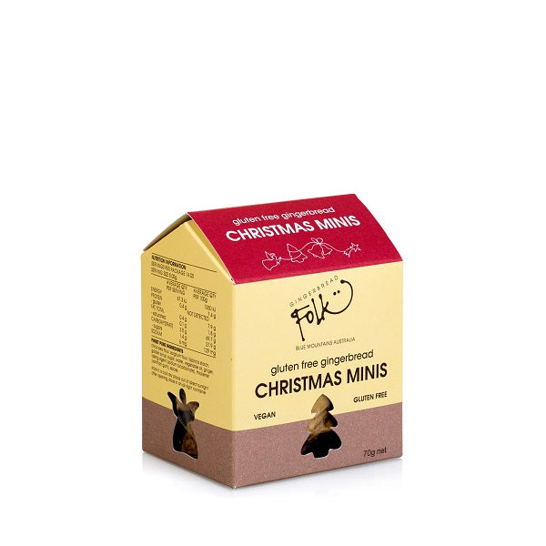 Gingerbread Folk Christmas Minis 70g