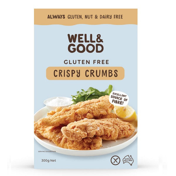 Well & Good - Crispy Crumbs - Original 300g