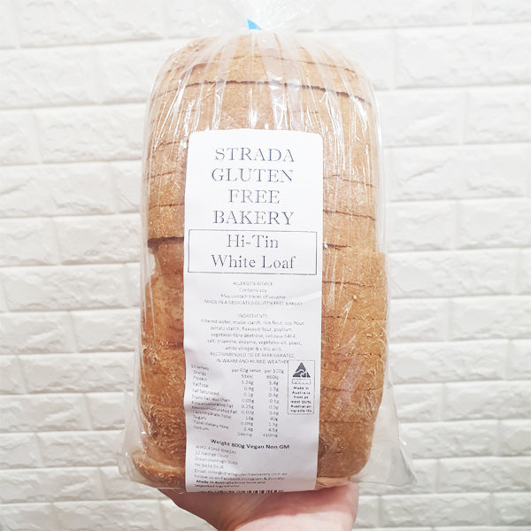 Strada Bakery - Hi Tin White Loaf Sliced 800g