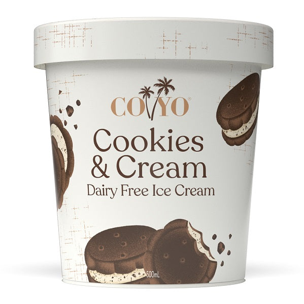 Coyo Ice Cream - Cookies & Cream 500ml