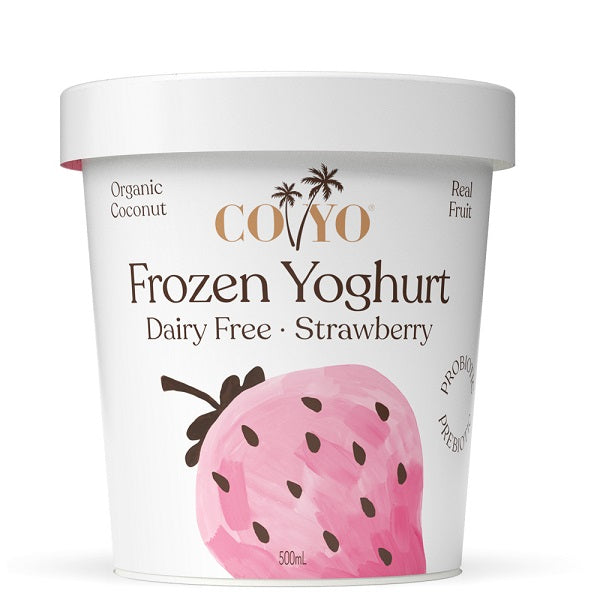 Coyo Frozen Yoghurt - Strawberry 500ml