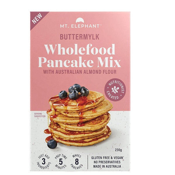Mt Elephant Pancake Mix - Buttermylk 230g
