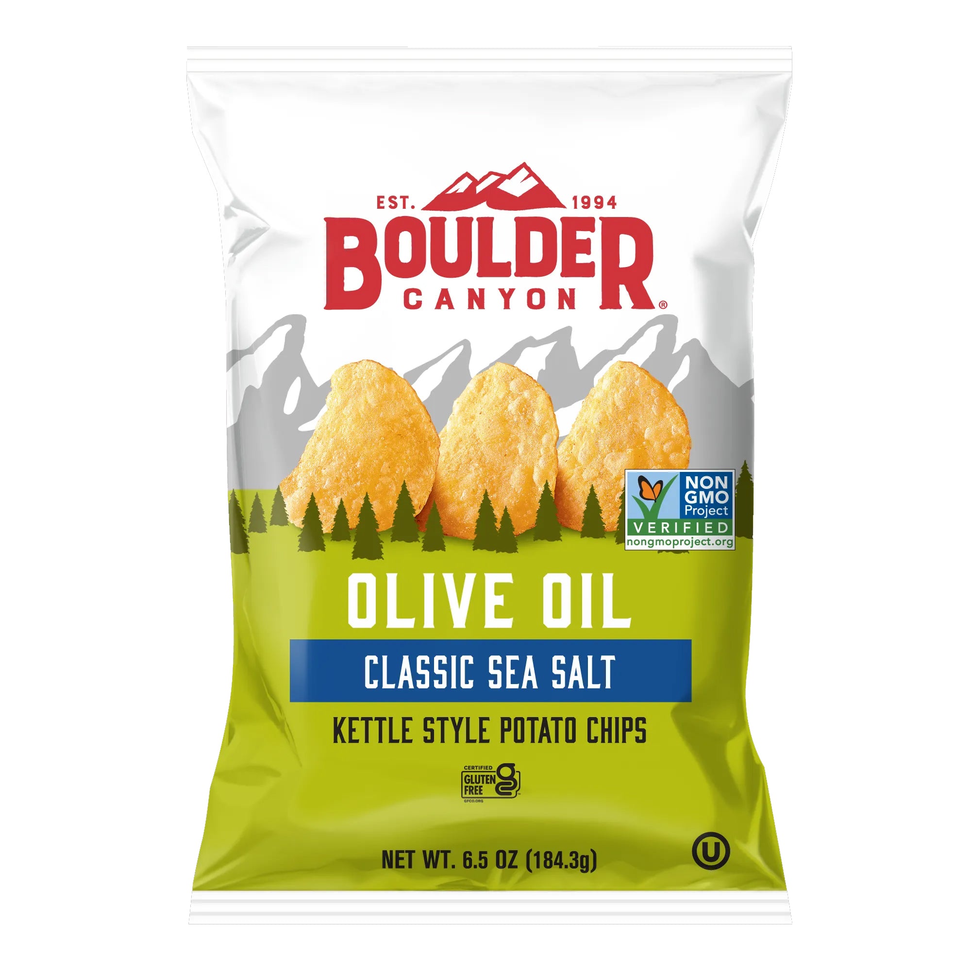 Boulder Canyon Olive Oil Classic Sea Salt 140g