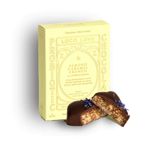 Loco Love Twin Gift Box - Almond Caramel Crunch (2) 60g