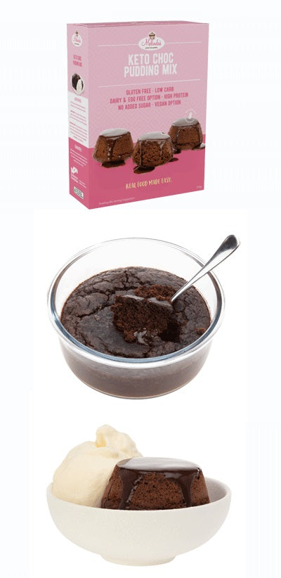 Melinda's Keto Choc Pudding Mix 270g