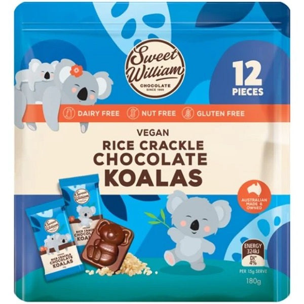 Sweet William - Mini Koala Crackle 12 Pack 180g
