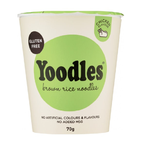 Yoodles Noodles - Brown Rice Chicken 70g