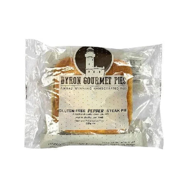 Byron Gourmet - Pie - Pepper Steak 220g