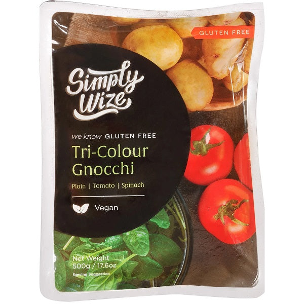 Simply Wize Gnocchi - Tri Colour 500g