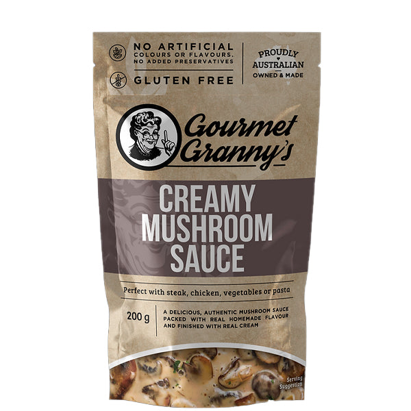 Gourmet Granny's - Ready Made - Creamy Mushroom Sauce 200g