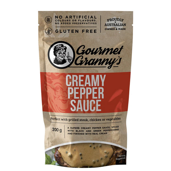 Gourmet Granny's - Ready Made - Creamy Pepper Sauce 200g