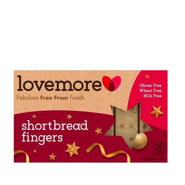 Lovemore Shortbread Fingers 125g