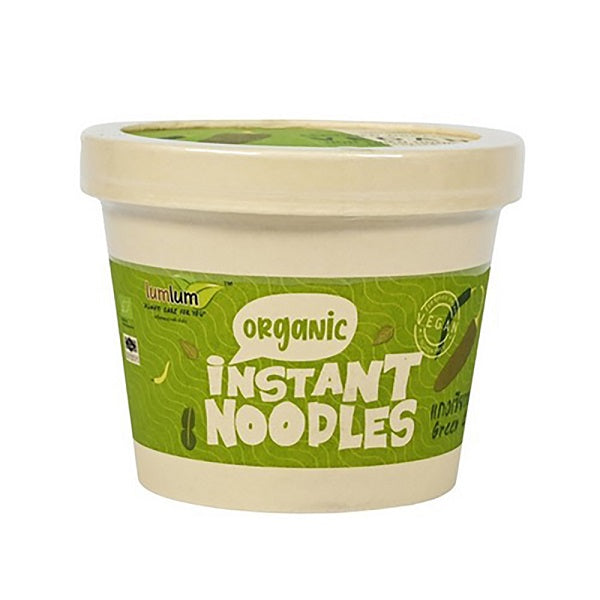 LumLum Organic Instant Noodle -Green Curry 70g