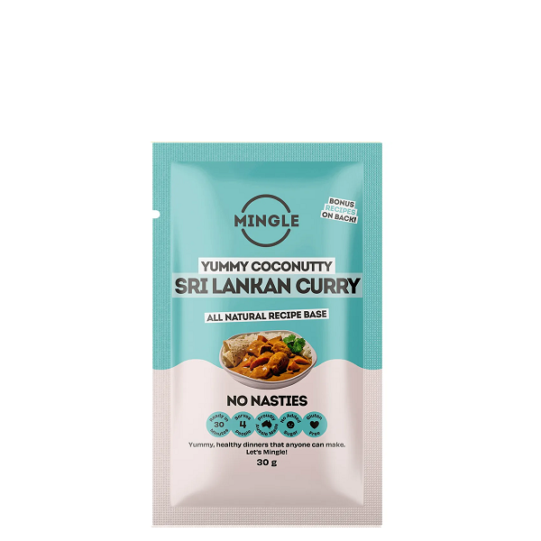 COMING SOON: Mingle Recipe Base - Sri Lankan Curry 30g