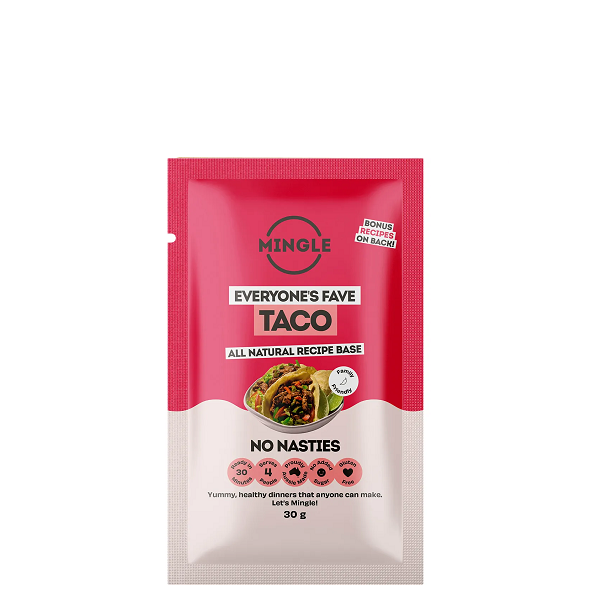 COMING SOON: Mingle Recipe Base - Mellow Taco 30g