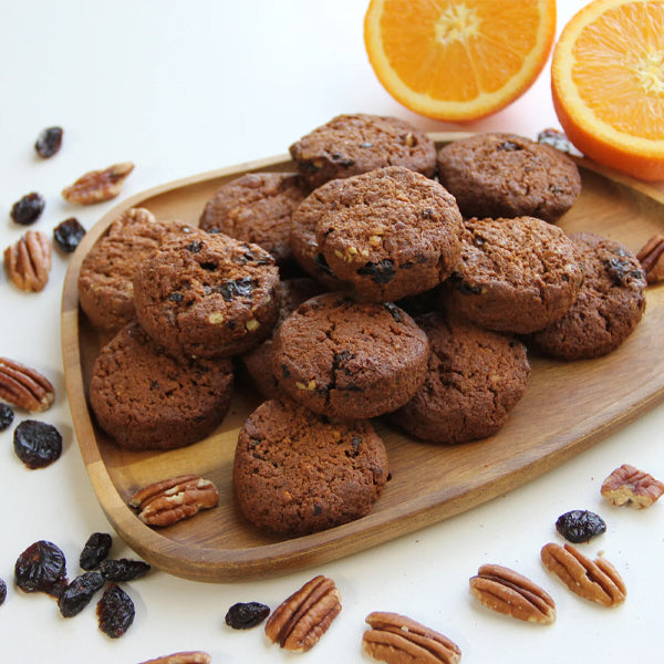 No Grainer Cookie Bites - Cranberry, Pecan & Orange 170g