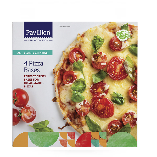 Pavillion - Pizza Bases (4 Pack) 560g