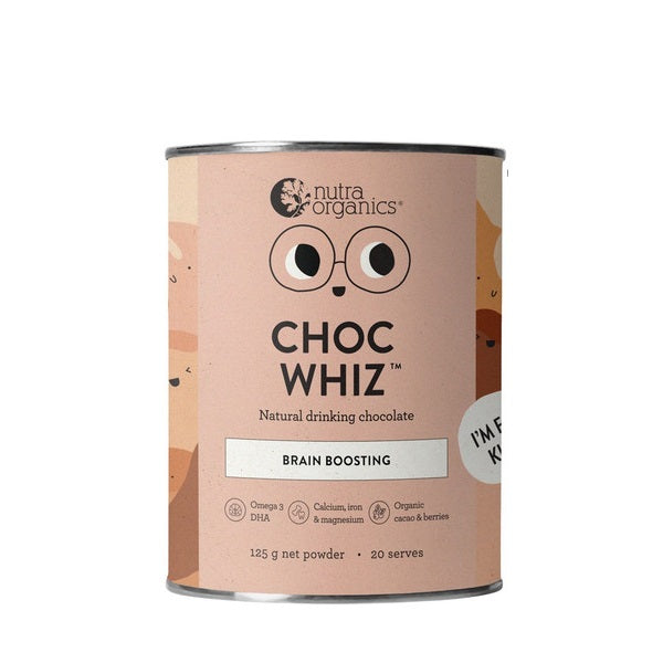 Nutra Organics Choc Whiz 125g