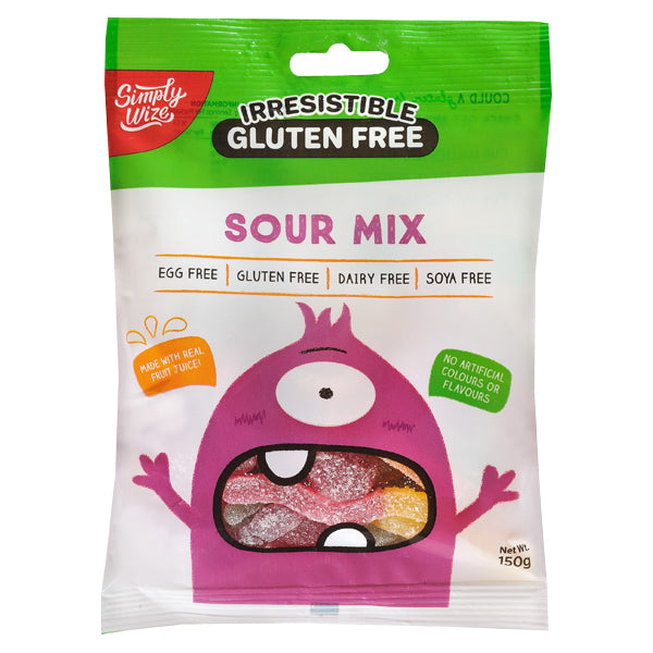 Simply Wize - Irresistible Sour Mix 150g