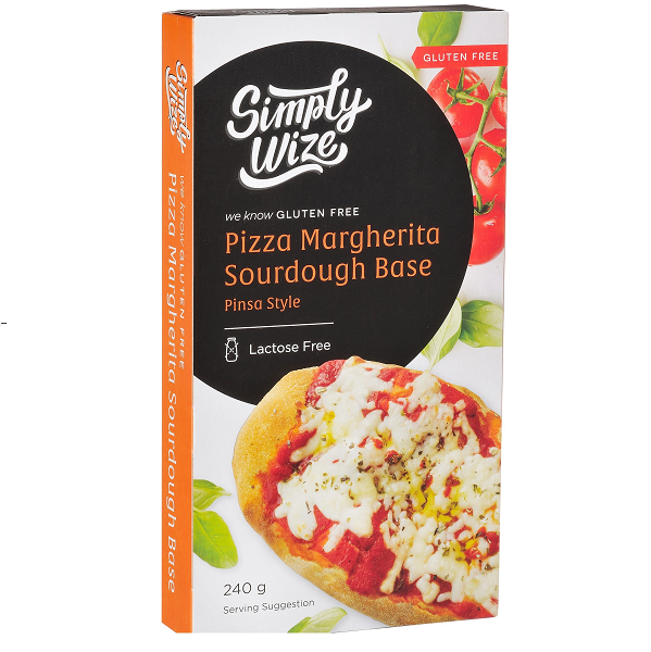 Simply Wize Pizza - Margherita Sourdough Base 240g