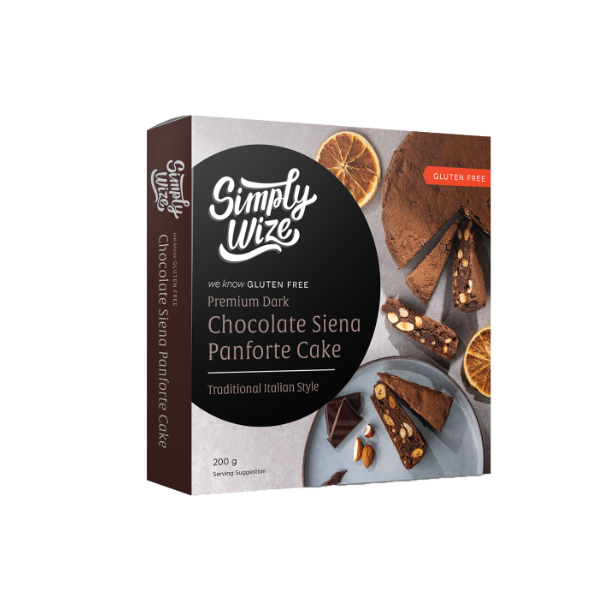 Simply Wize Siena Chocolate Panforte Cake 200g