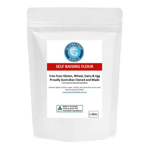 Gluten Free World - Self Raising Flour 1.5kg (Formerly F.G.Roberts)