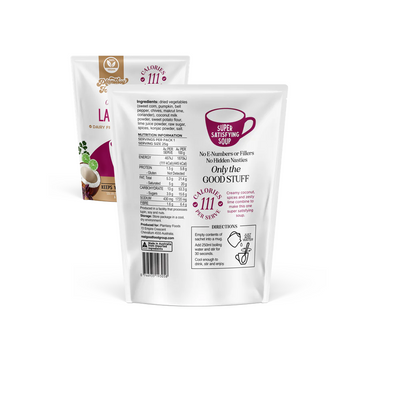 Plantasy Foods - The Good Soup - Laksa with Kaffir Lime & Coconut 30g