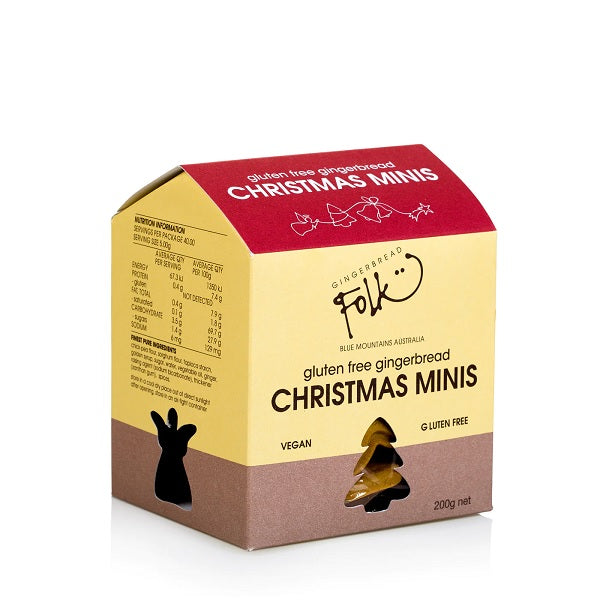 Gingerbread Folk Christmas Minis 200g