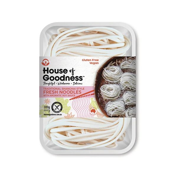 House Of Goodness - Noodles - Traditional Shanghai Style 300g