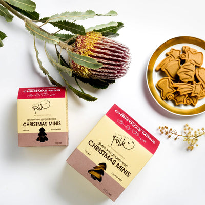 Gingerbread Folk Christmas Minis 70g