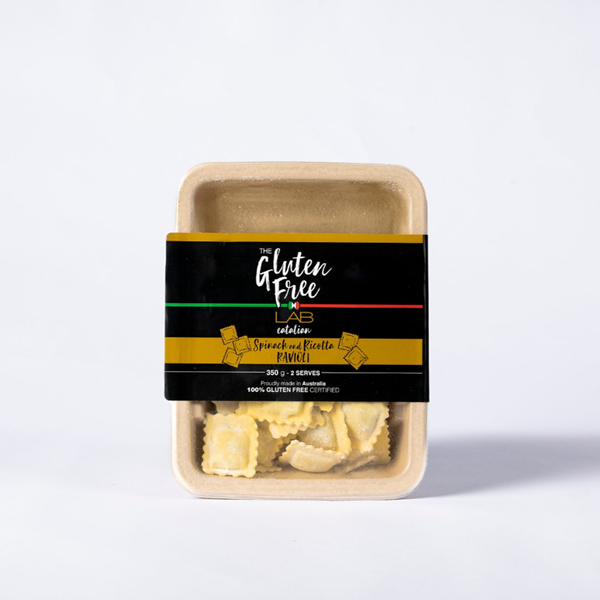 The Gluten Free Lab - Pasta - Spinach & Ricotta Ravioli 300g