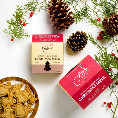 Gingerbread Folk Christmas Minis 70g