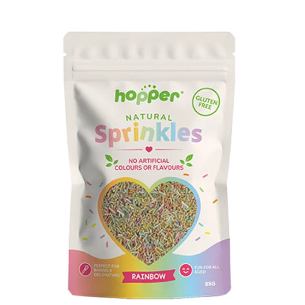 Hopper Rainbow Sprinkles 125g