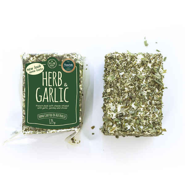 The Vegan Dairy - Herb Garlic Boursin 125g