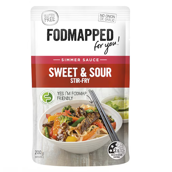 Fodmapped Sauce - Sweet & Sour Stir Fry 200g