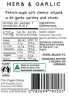 The Vegan Dairy - Herb Garlic Boursin 125g
