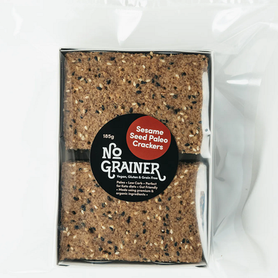 No Grainer Crackers - Sesame Seed 185g