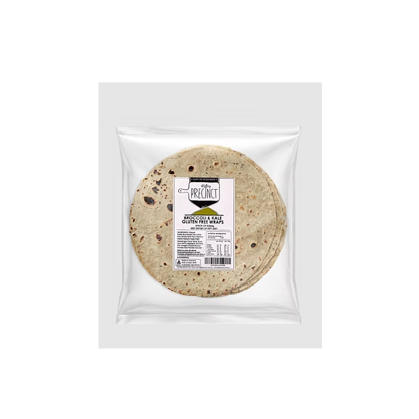 GF Precinct Wraps - Broccoli & Kale 4 Pack  260g