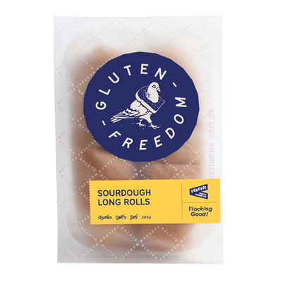 Gluten Freedom Sourdough Long Rolls (4) 280g