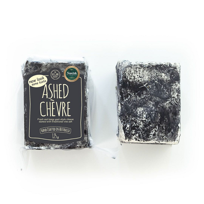The Vegan Dairy - Ashed Chevre 125g