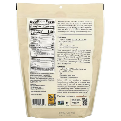 Bobs Red Mill Pancake & Waffle Mix 680g