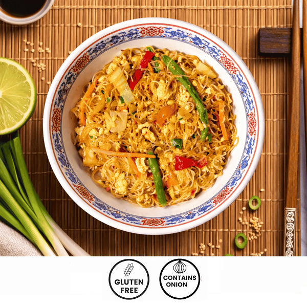 We Feed You - Vegetarian Singapore Noodles