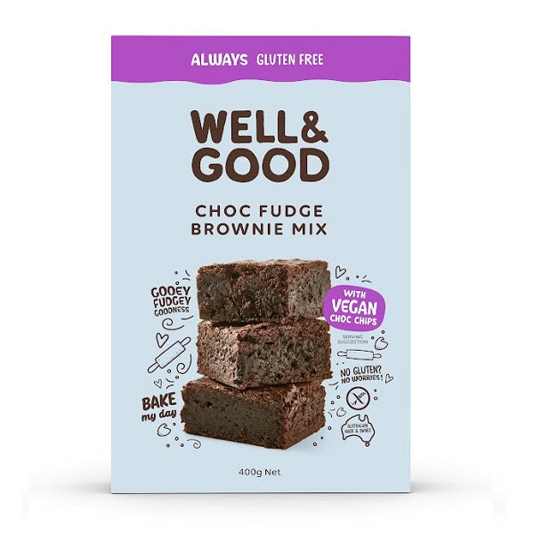 Well & Good - Chocolate Fudge Brownie Mix 400g