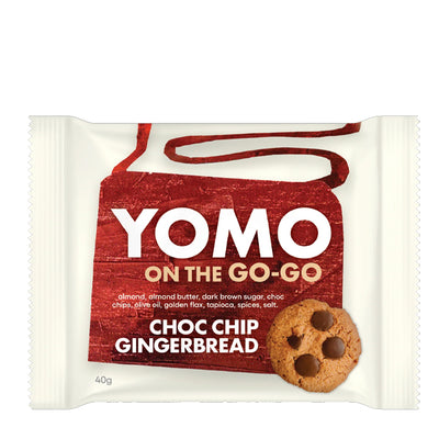 COMING SOON Yomo Cookie - Choc Chip Gingerbread 40g