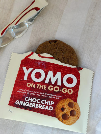 COMING SOON Yomo Cookie - Choc Chip Gingerbread 40g