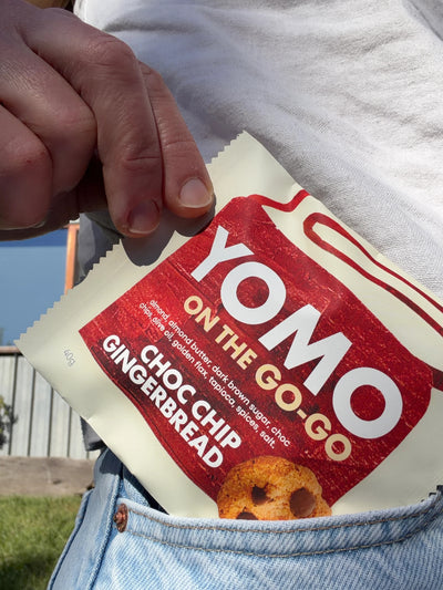 COMING SOON Yomo Cookie - Choc Chip Gingerbread 40g