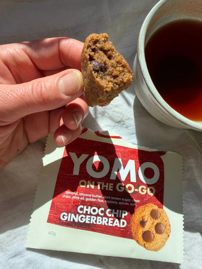 COMING SOON Yomo Cookie - Choc Chip Gingerbread 40g
