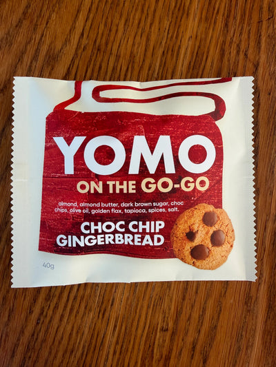 COMING SOON Yomo Cookie - Choc Chip Gingerbread 40g