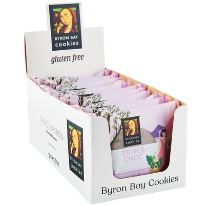 Byron Bay Triple Chocolate Fudge Cookie (carton 12 x 60g)