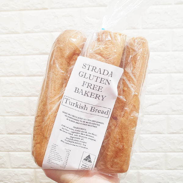 Strada Bakery - Long Turkish Rolls (3 Pack) - Gluten Free Foods